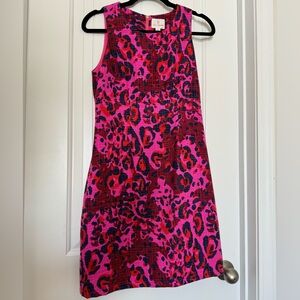 Julie Brown Sleeveless Leopard Print Dress